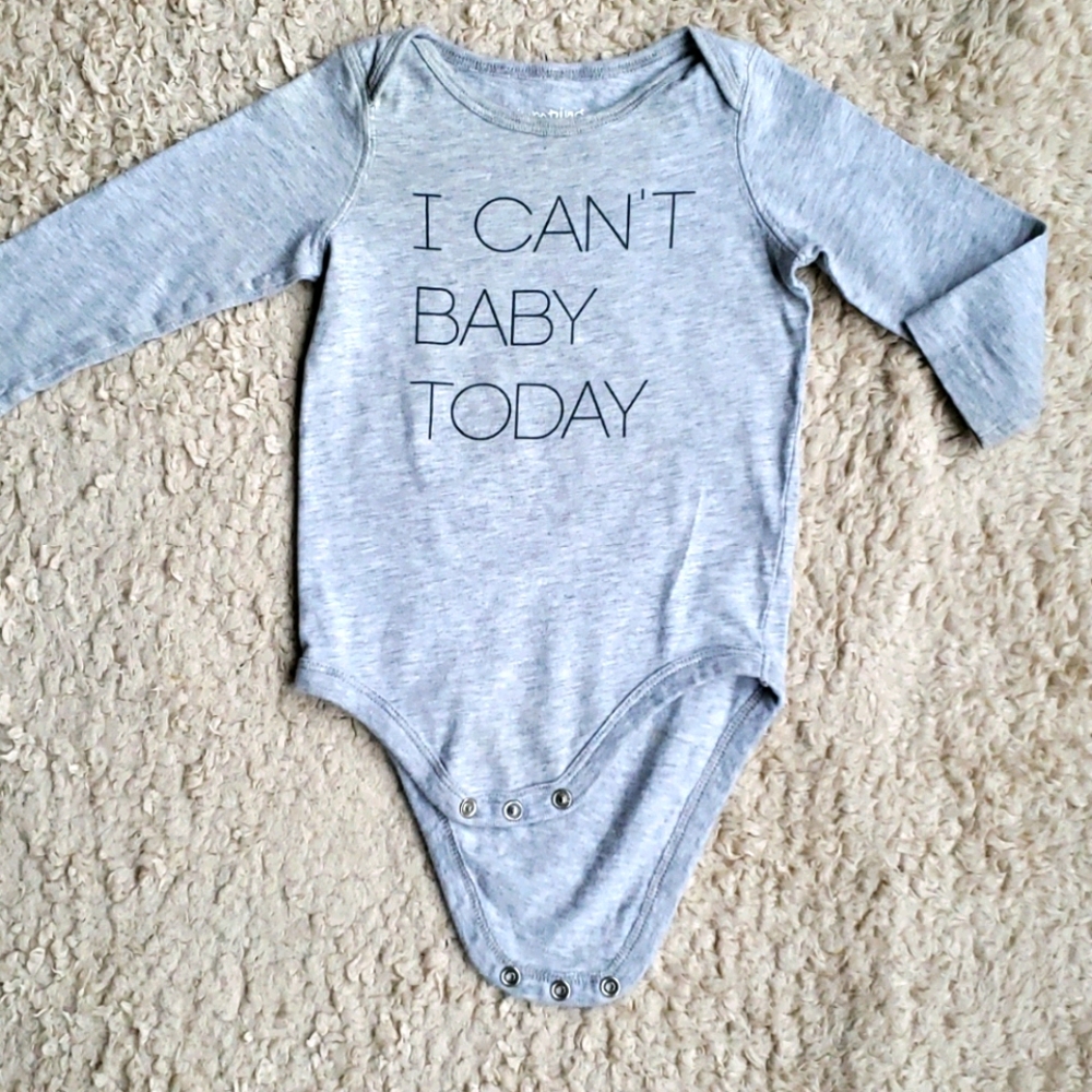 Long sleeve onesie, 12M - Picture 1 of 3